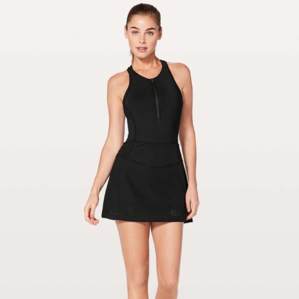 lululemon athletica Black Mini Dress